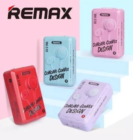 REMAX RM 510 In-Ear Earphone With Metal box